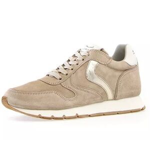 NIB Voile Blanch Julia Sneaker 38 US 8 Beige Platino